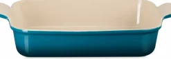 Discount Le Creuset Heritage Rektangulært Fad , Chambray