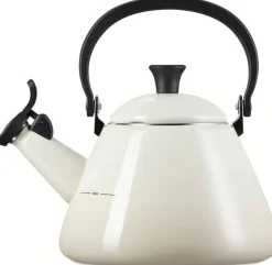 Online Le Creuset Kone Kedel m. Fløjte 1,6 L, Meringue