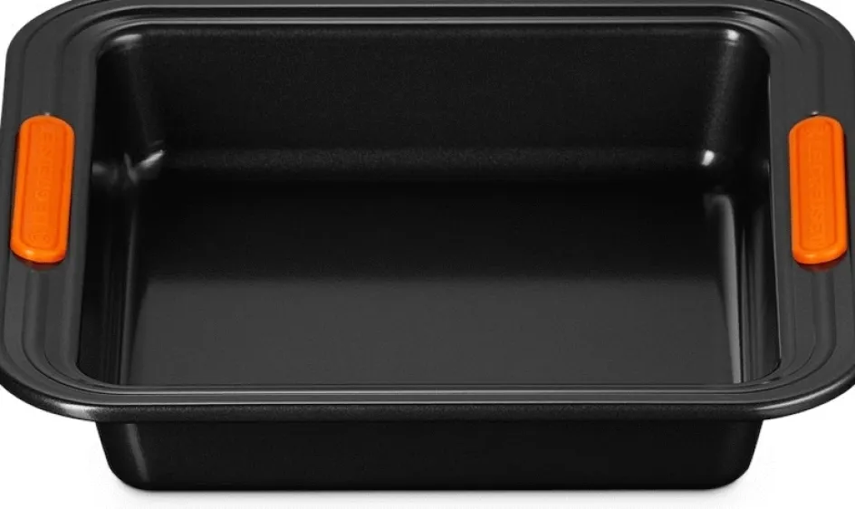Le Creuset Kvadratisk Bradepande m. Non-stick 23 cm, Kulstofstål