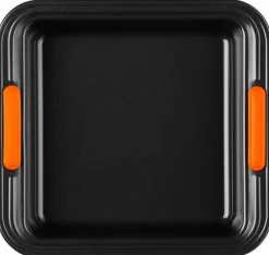 Le Creuset Kvadratisk Bradepande m. Non-stick 23 cm, Kulstofstål