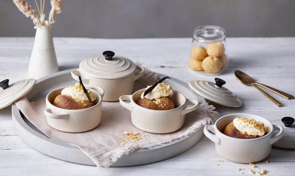 Hot Le Creuset Minigryde 10 cm/0,25 L, Meringue