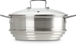 Online Le Creuset Multidampindsats m. Glaslåg 24 cm