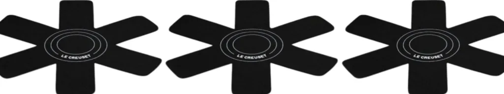 Le Creuset Tilbehør Til Gryder Og Pander > Pandebeskyttere 3 stk, Black
