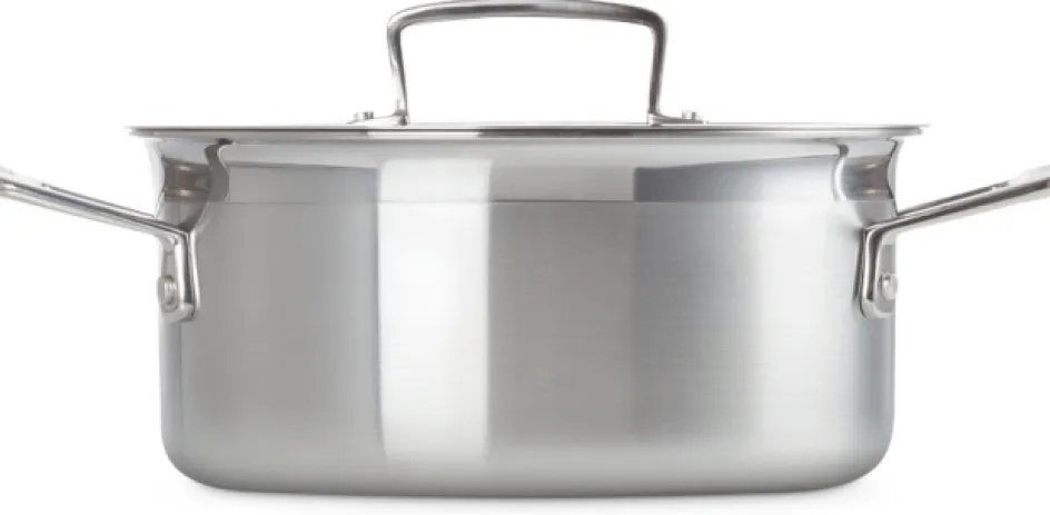 Outlet Le Creuset 3-Ply Classic Grydem.Låg20 cm/3,0L