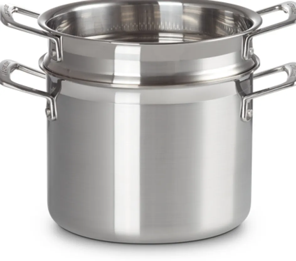 Clearance Le Creuset 3-Ply Classic Pastagryde m. Si 20 cm/5 L
