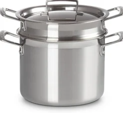 Clearance Le Creuset 3-Ply Classic Pastagryde m. Si 20 cm/5 L