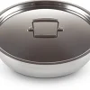 Best Le Creuset 3-Ply Classic Sautergryde m. Låg Non-stick Belægning 30 cm/4,8 L