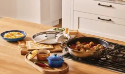 Best Le Creuset 3-Ply Classic Sautergryde m. Låg Non-stick Belægning 30 cm/4,8 L