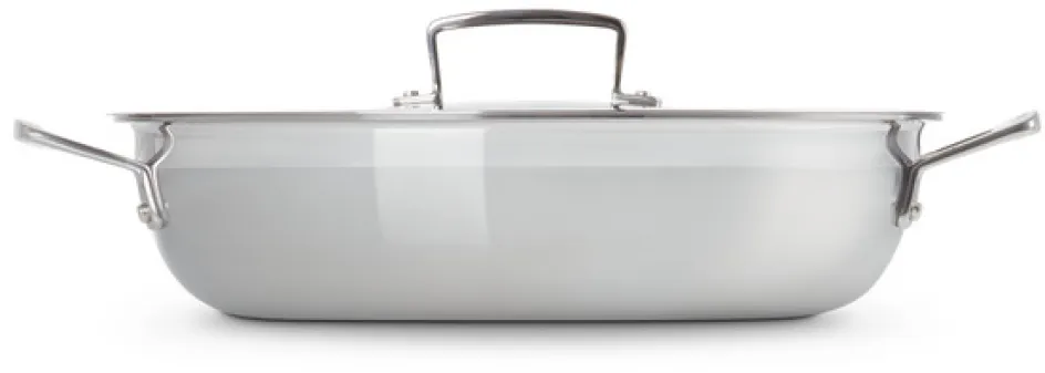 Best Le Creuset 3-Ply Classic Sautergryde m. Låg Non-stick Belægning 30 cm/4,8 L