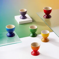 Le Creuset Spisestue|Æggebægere > Rainbow Æggebæger 6 stk. H6 cm, Multi