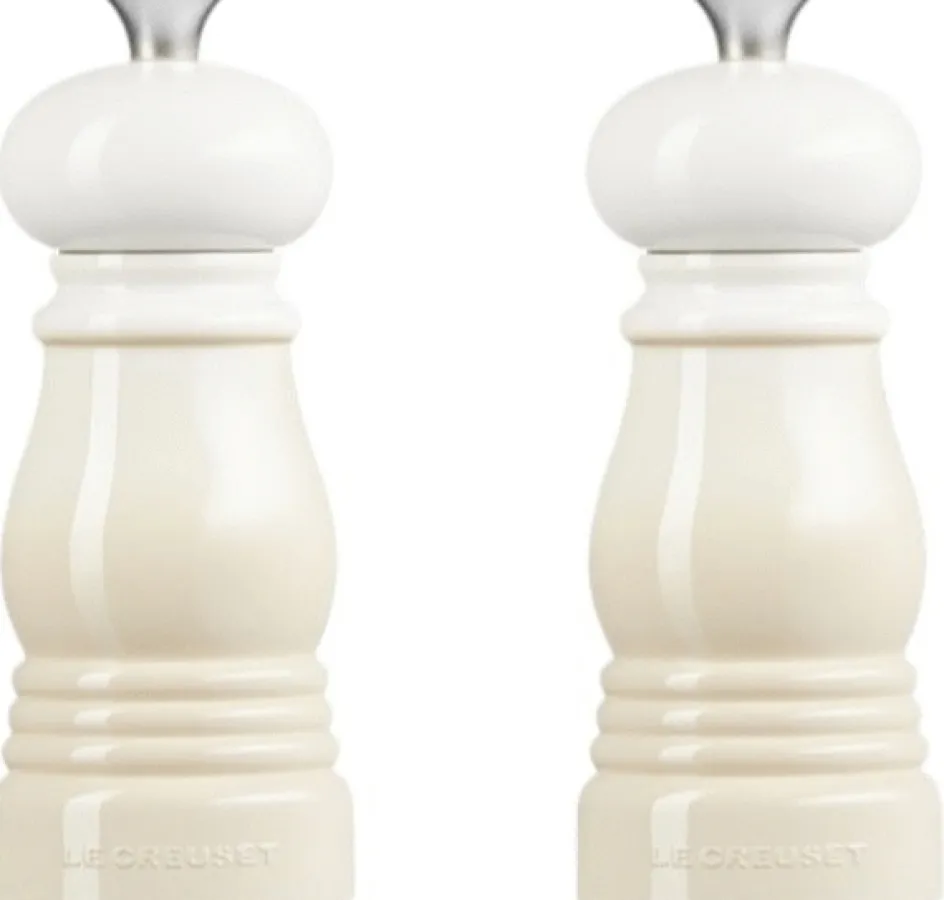 Best Le Creuset Salt- og Peberkværnsæt 11 cm, Meringue