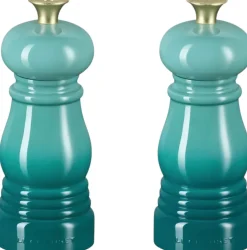 Sale Le Creuset Salt- og Peberkværnsæt 11 cm, Bleu Riviera