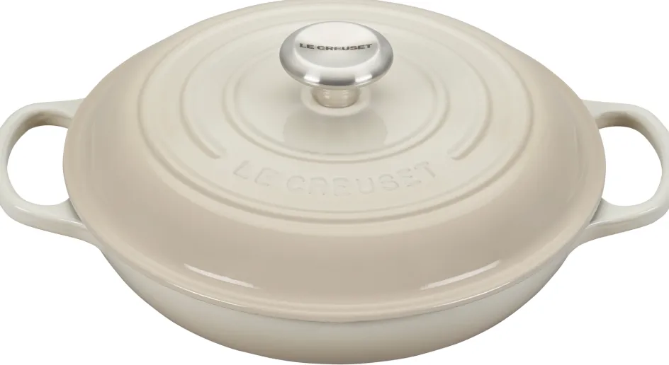 Hot Le Creuset Signature Buffetgryde 30 cm/3,5 L, Meringue