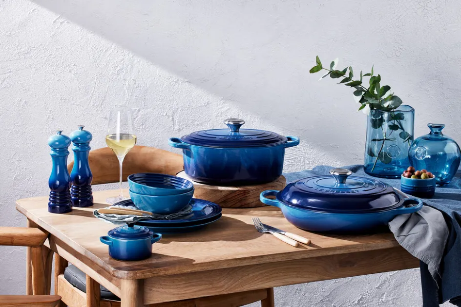 Discount Le Creuset Signature Dyb Tallerken 16 cm, Azure