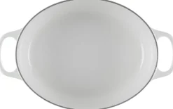 Clearance Le Creuset Signature Oval Støbejernsgryde 27 cm/4,1 L, White