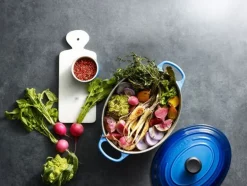 Sale Le Creuset Signature Oval Støbejernsgryde 27 cm/4,1 L, Azure