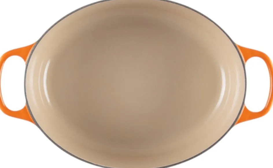 Online Le Creuset Signature Oval Støbejernsgryde 31 cm/6,3 L, Volcanic