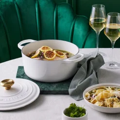 New Le Creuset Signature Pastatallerken 22 cm, White