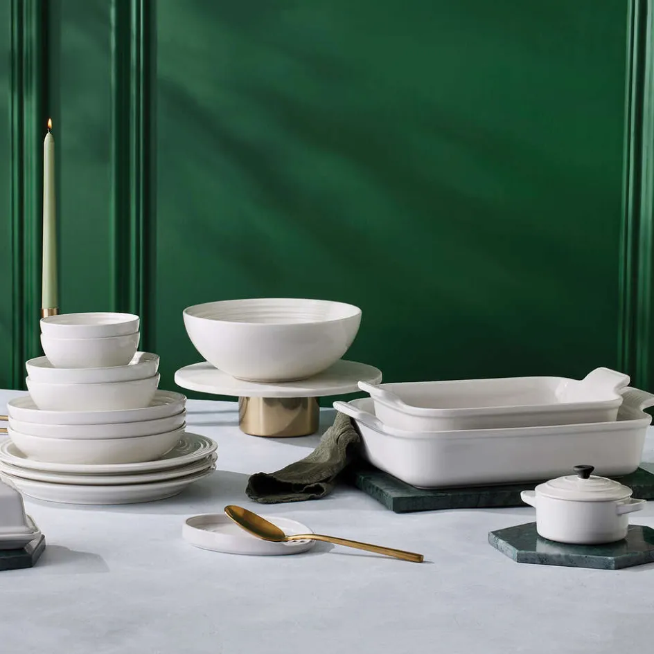New Le Creuset Signature Pastatallerken 22 cm, White