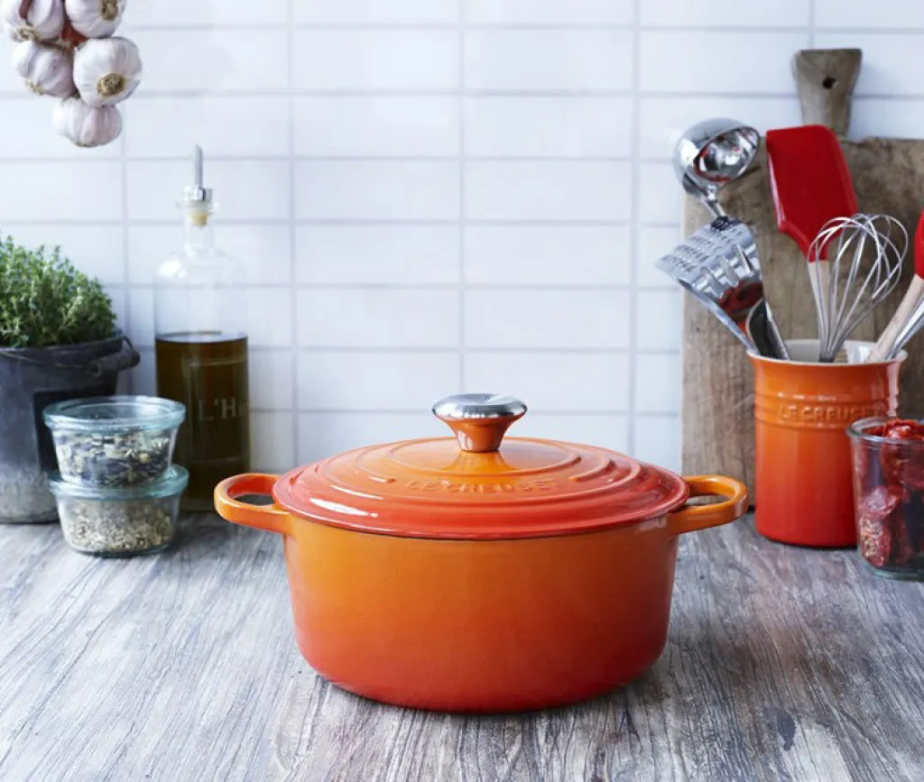 Le Creuset Gryder Og Kasseroller > Signature Rund Støbejernsgryde 24 cm/4,2 L,