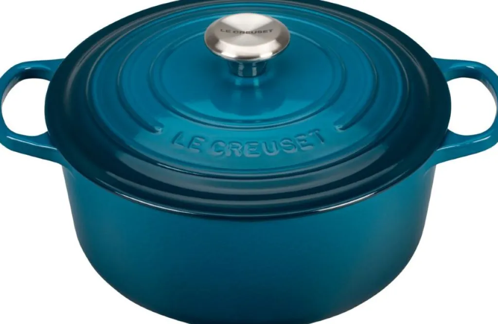 Le Creuset Gryder Og Kasseroller > Signature Rund Støbejernsgryde 26 cm/5,3 L,
