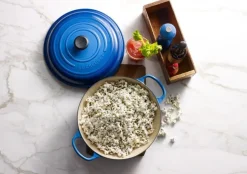 Le Creuset Signature Rund Støbejernsgryde 26 cm/5,3 L, Azure