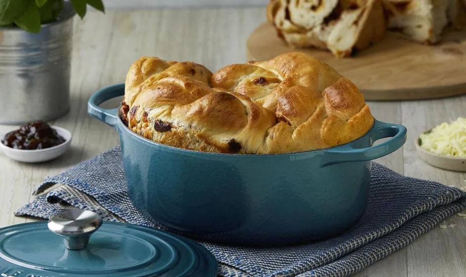 New Le Creuset Signature Rund Støbejernsgryde 24 cm/4,2 L, Deep Teal