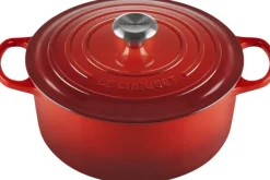 Clearance Signature Rund Støbejernsgryde 26 cm/5,3 L, Gryder Og Kasseroller