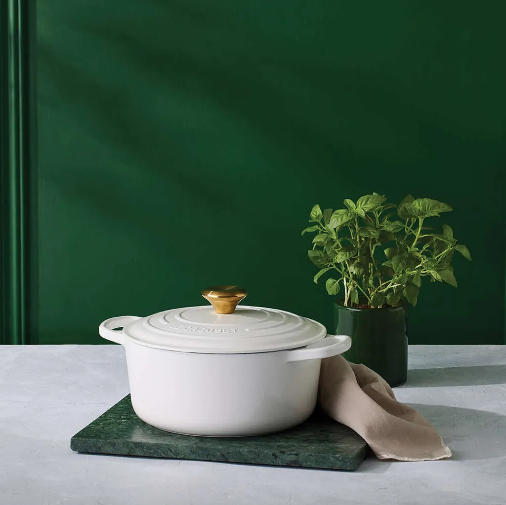 Le Creuset Gryder Og Kasseroller > Signature Rund Støbejernsgryde 28 cm/6,7 L,