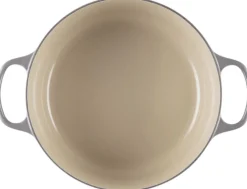 Clearance Le Creuset Signature Rund Støbejernsgryde 28 cm/6,7 L, Flint