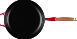 Le Creuset Pander > Signature Sauterpande m. Træhåndtag 28 cm,