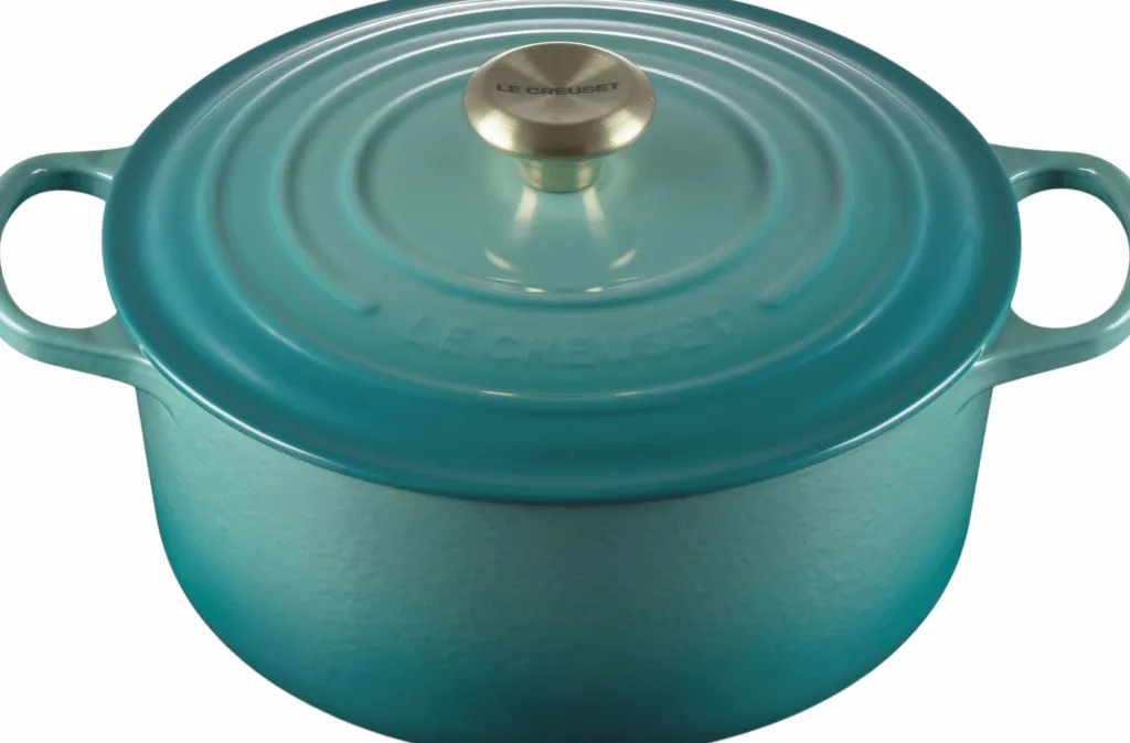 Outlet Signature Støbejernsgryde 26 cm/5,3 L, Bleu Riviera Gryder Og Kasseroller