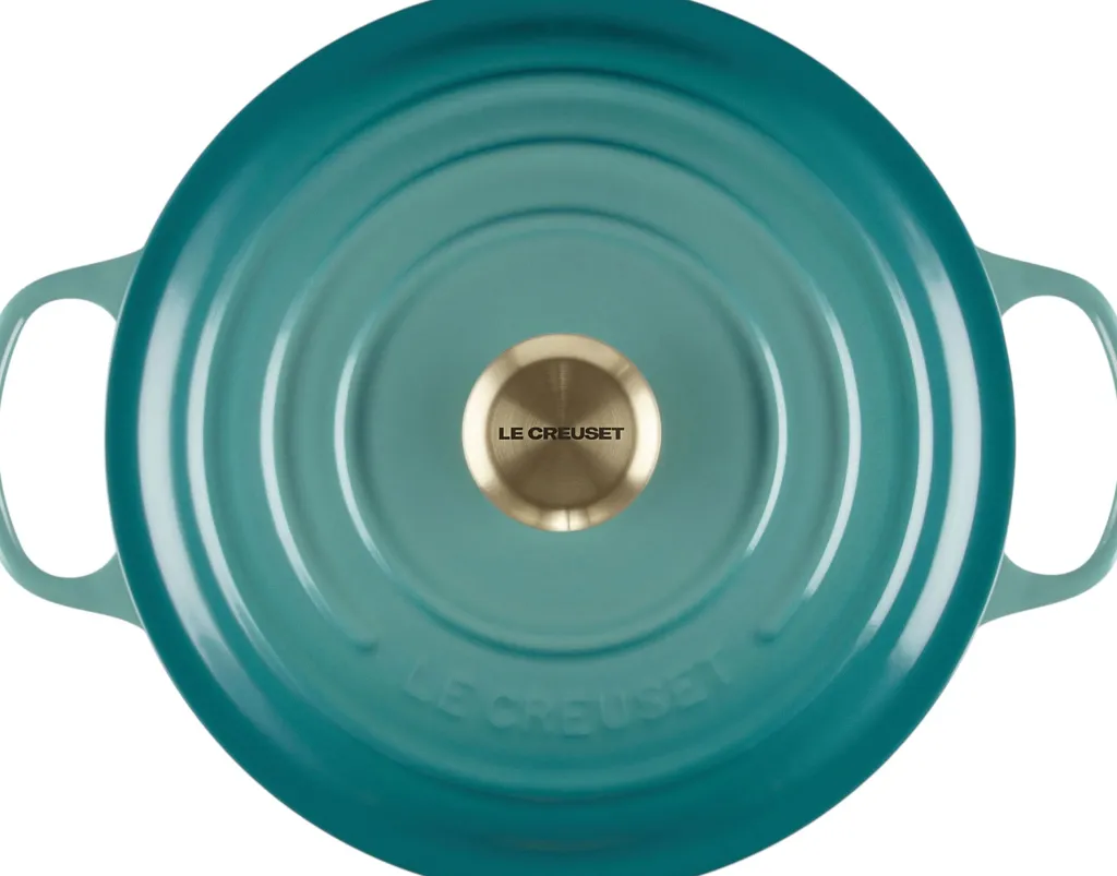 Outlet Signature Støbejernsgryde 26 cm/5,3 L, Bleu Riviera Gryder Og Kasseroller