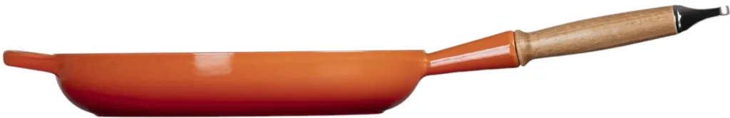 Le Creuset Pander > Signature Støbejernspande m. Træhåndtag 28 cm,