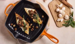 Le Creuset Pander > Signature Støbejernsgrillpande 26 cm,