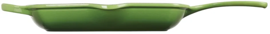 Hot Le Creuset Signature Støbejernsgrillpande 26 cm, Bamboo Green