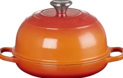 Discount Le Creuset Signature Støbejern Brødform 24 cm/1,6 L, Volcanic