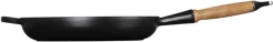 Le Creuset Pander > Signature Støbejernspande m. Træhåndtag 28 cm,