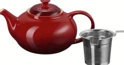 New Le Creuset Signature Tekande m. Filter 1,3 L, Cerise