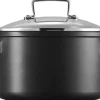 New Toughened Non-Stick Gryde 20 cm/3,8 L, Black Gryder Og Kasseroller
