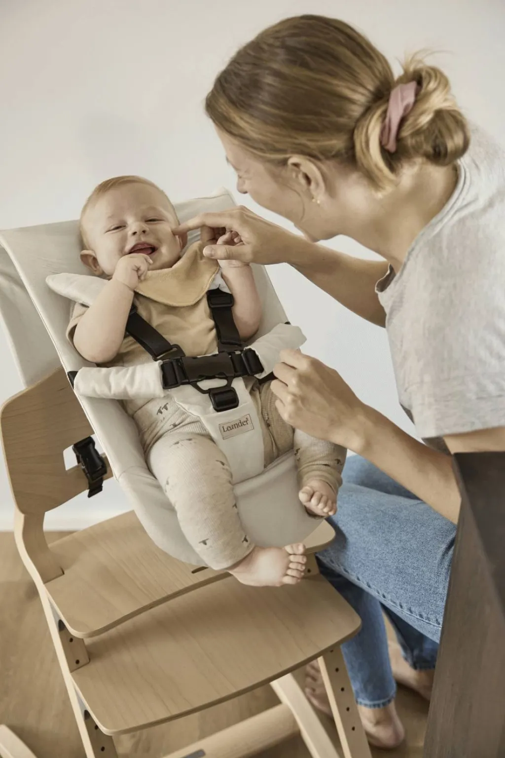 Børn Leander Møbler Til Børneværelset|Børnemøbler > Babyindsats til Højstol,