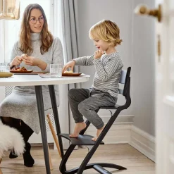 Sale Leander Classic Højstol u. Bøjle H83 cm, Sort