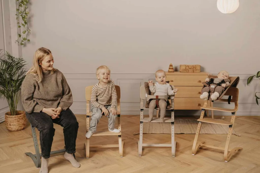 Børn Leander Møbler Til Børneværelset|Børnemøbler > Louie Højstol u. Bøjle H82 cm,