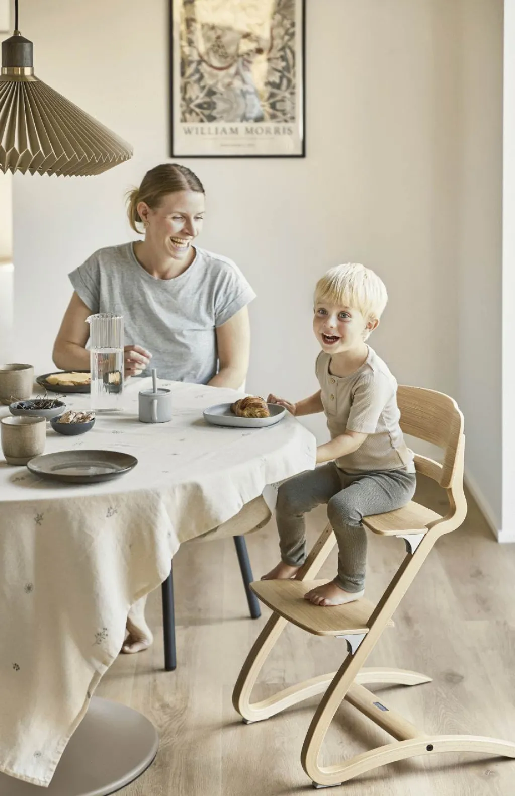 Børn Leander Møbler Til Børneværelset|Børnemøbler > Louie Højstol u. Bøjle H82 cm,