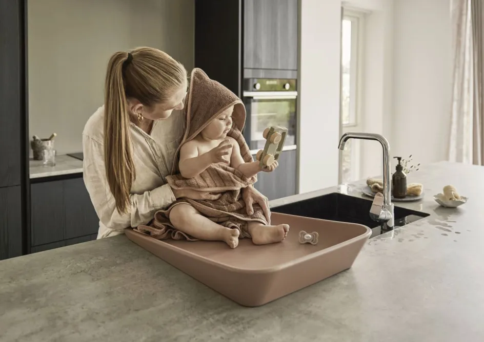 Leander Matty Puslepude 70x49 cm, Clay