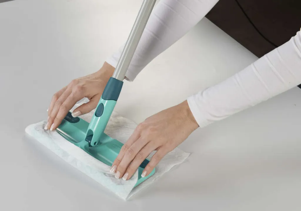 Leifheit Gulvvask > Clean & Away Tørmoppe 26 cm, Turkis