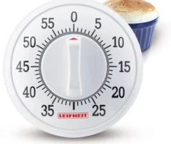Leifheit Køkkenvægte Og Timere|Tilberedning > C-line Minutur, Hvid