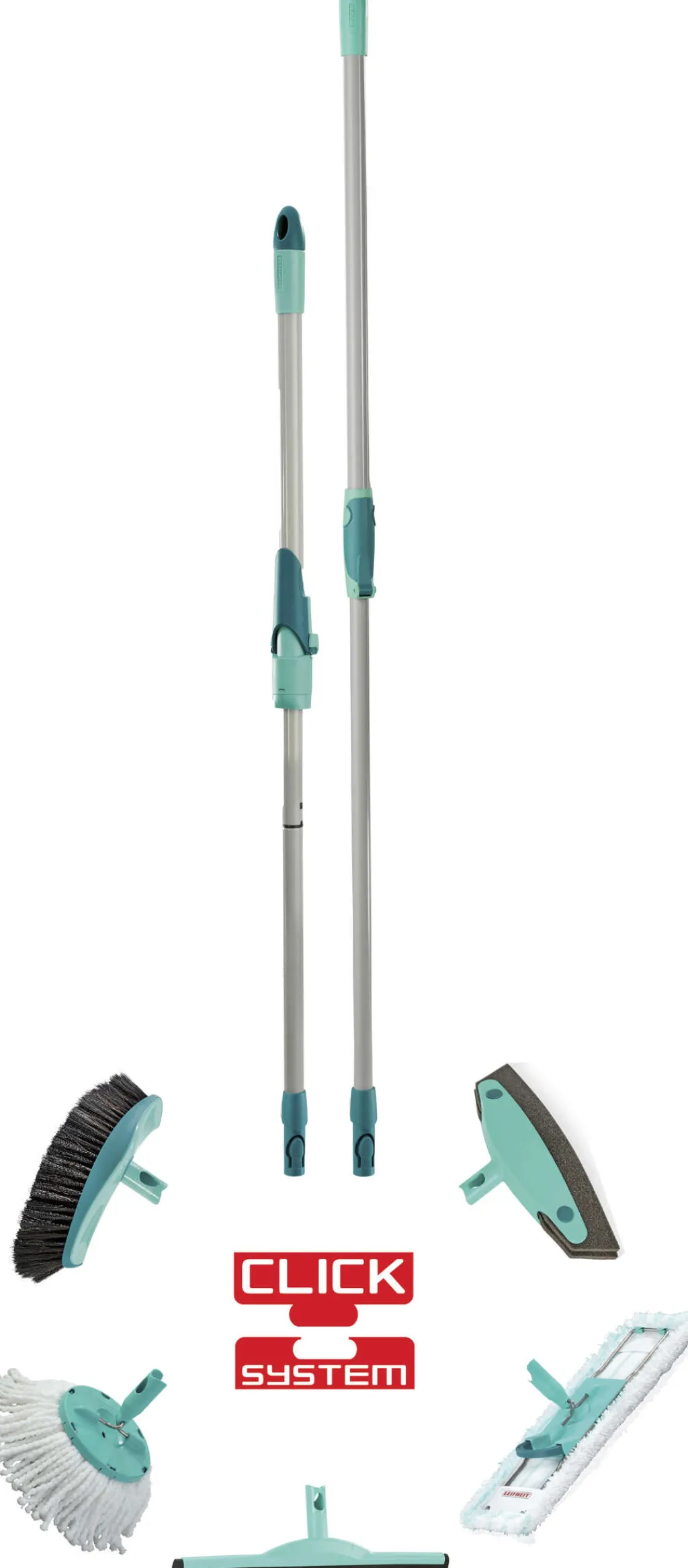 Leifheit Vinduesvask > Dry&Clean Mundstykke 17 cm, Grøn