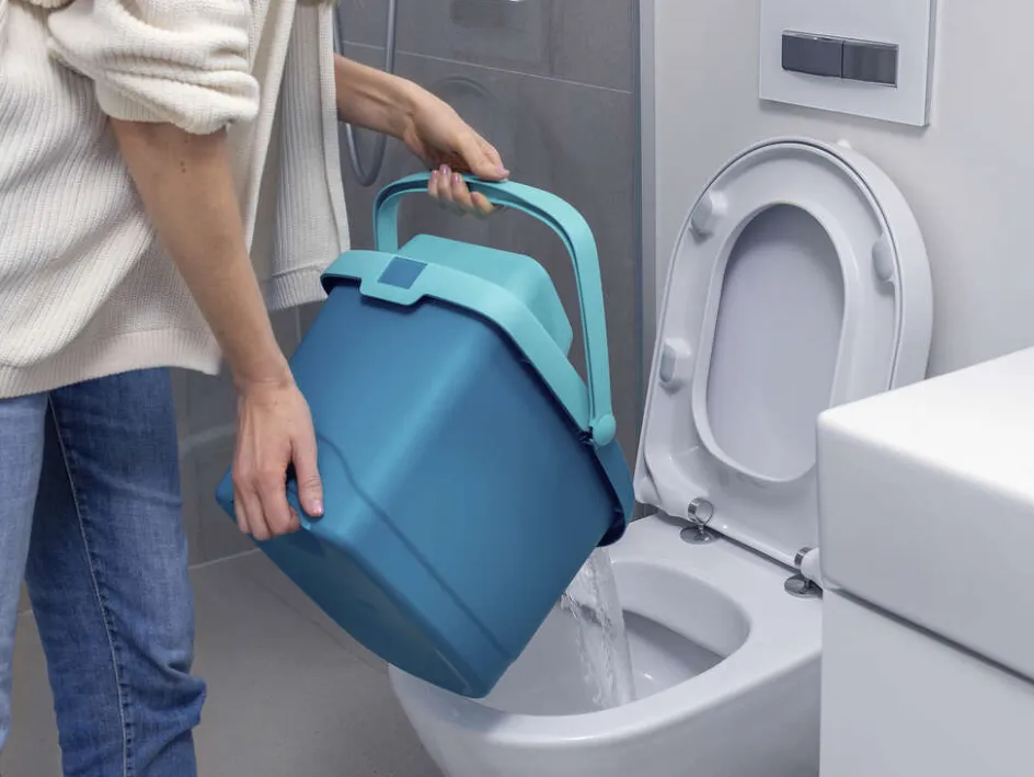 New Leifheit PowerClean M Spand 10 L, Turkis