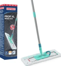 Best Leifheit Profi XL Micro Duo Gulvvasker, Hvid/Grøn
